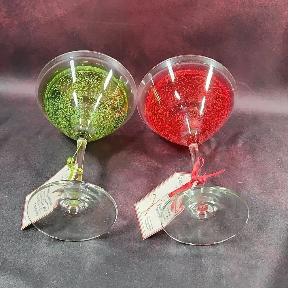 🩵NIB Partylite Scents of Illumination Martini Glass Tealight Holders - Picture 13 of 14